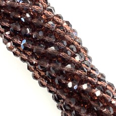 Bead World "Purples" 4mm Round Crystal Faceted Beads 144 Beads/Strand